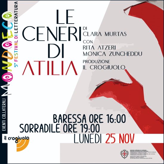 le ceneri di atilia - baressa - sorradile
